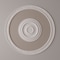 Ekena Millwork 51 1/4-in. OD x 43 1/4-in. ID x 4-in. W x 7/8-in. P Floral Classic Ceiling Ring Kit CRK25FL - alternate 2